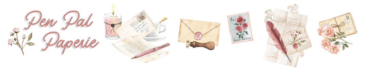 Pen Pal Paperie - stationery, stickers and more for snail mailers.